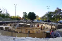 Новости » Общество: В парке им. Войкова выполнена большая часть работ по благоустройству