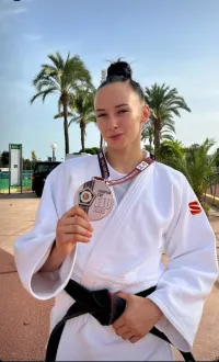 Новости » Спорт: Керченская дзюдоистка завоевала бронзу на Кубке Европы