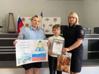 Керченские правоохранители подвели итоги отборочного этапа тематического конкурса детских рисунков