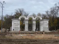 В Приморском парке Керчи установили первые спортивные элементы