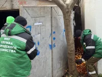 Новости » Общество: В Керчи демонтируют незаконные конструкции и самовольные постройки