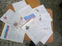 Новости: "Мы ждем вас с победой!": Инициатива керченских педагогов и детей