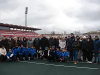 Новости » Спорт: В Керчи после капремонта торжественно открыли Центральный стадион