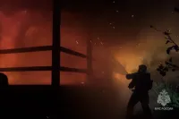 Пять человек спасли на пожарах в Крыму в новогодние праздники