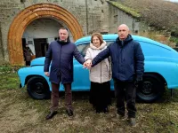 Экспозиции Керченской крепости пополнились автомобилем марки "Победа" М-20