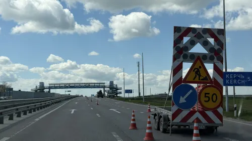 Трассу "Таврида" от Керчи до Симферополя полностью обеспечат освещением к лету