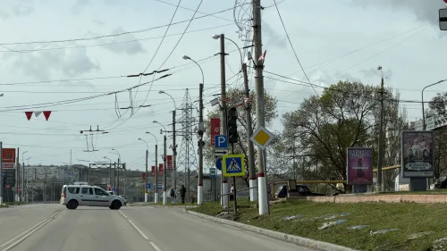 Новости » Общество: На Камыш-Бурунском шоссе не работают светофоры
