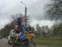 Новости » Общество: Керчь готовят встречать День Победы