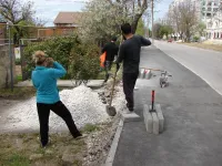 В Керчи, наконец, начали готовить съезды к домам частного сектора по Кирова