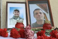 Новости » Общество: В Керчи сегодня открыли две памятные таблички с именами погибших героев СВО