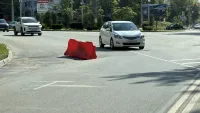 Внимание! На улице Горького сильно просел асфальт