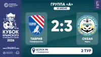 Керченский "Океан" разгромил "Таврию" в борьбе за кубок Крымского футбольного союза