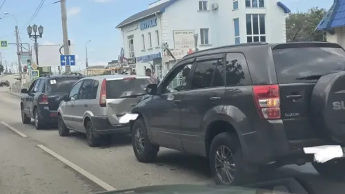 На Горького в Керчи произошло сразу два ДТП