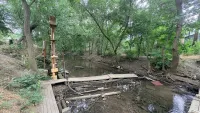 В Керчи проверят законность перекрытия русла реки Мелек-Чесме камнями