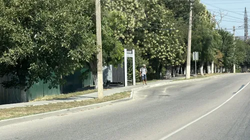 На Куль-Обинском шоссе появилась остановка