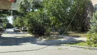 На Свердлова оборвало провода