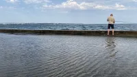 Новости » Общество: На керченской набережной