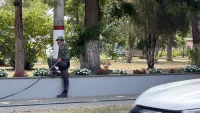 Новости » Общество: В Керчи не дают засохнуть высаженным цветам