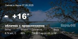Новости: Погода в Керчи 07 мая