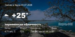 Новости: Погода в Керчи 03 июля