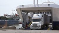 Новости » Общество: Минтранс уточнил информацию по накопителям грузовиков у Керченской переправы