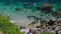 Новости » Экология: Температура воды в Черном море у берегов Крыма будет снижаться медленно