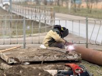 В Керчи ведется ремонт участка теплотрассы по ул. Ворошилова