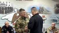 Новости » Общество: В Керчи чествовали сотрудников ОМОН