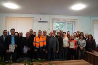 В Керчи отметили сотрудников дорожного хозяйства